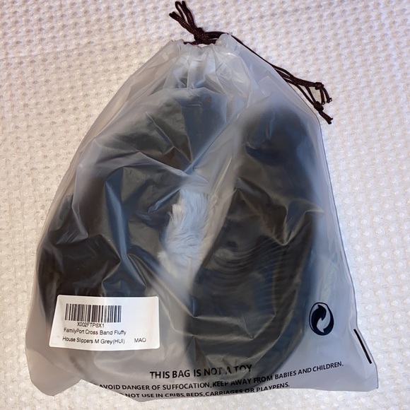 NEW! Soft Faux Fur Cross Band Slippers Slides Scuffs S M L - Picture 11 of 11